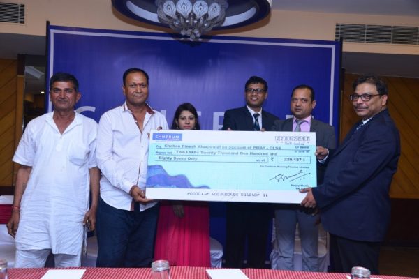 CLSS Cheque Handover - Bhopal